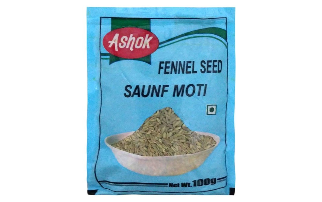Ashok Fennel Seed, Saunf Moti   Pack  100 grams
